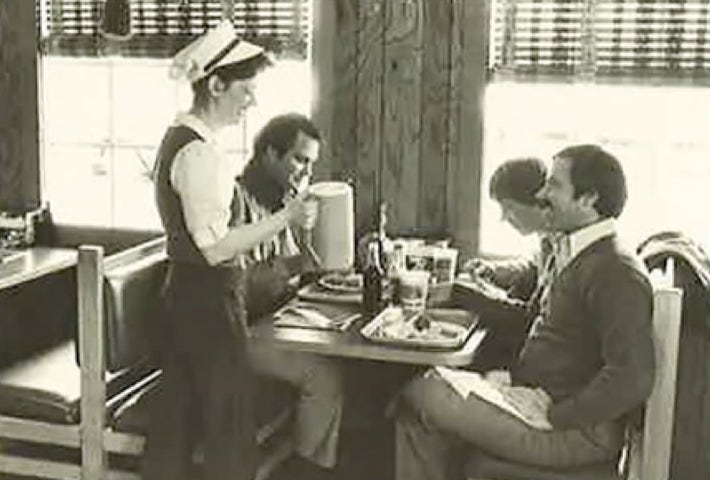 Captain D's customers in the 1970s
